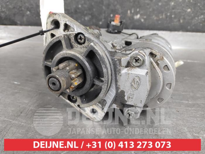 Begagnade Startmotor Hyundai Tucson (JM) 2.0 CRDi VGT 16V 4x4 Pris € 35,00 Marginaltabell erbjuds av V.Deijne Jap.Auto-onderdelen BV
