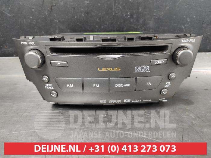Używane Radio Lexus IS (E2) 220d 16V Cena € 100,00 Procedura marży oferowane przez V.Deijne Jap.Auto-onderdelen BV
