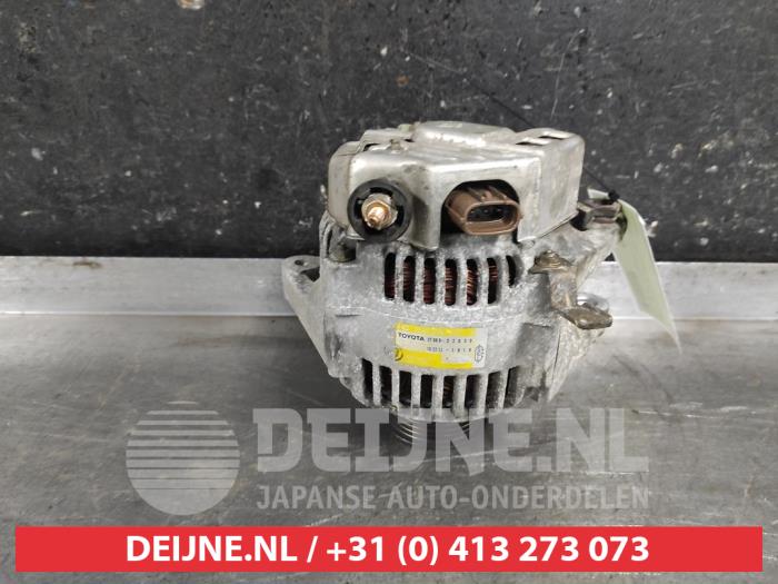 Begagnade Dynamo Toyota Celica (ZZT230/231) 1.8i 16V Pris € 35,00 Marginaltabell erbjuds av V.Deijne Jap.Auto-onderdelen BV