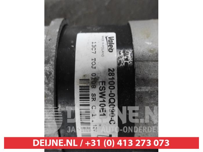 Anlasser van een Toyota Aygo (B40) 1.0 12V VVT-i 2017