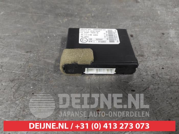 Używane Modul immobilizera Toyota Auris (E15) 1.6 Dual VVT-i 16V Cena na żądanie oferowane przez V.Deijne Jap.Auto-onderdelen BV