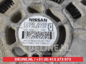 Dynamo van een Nissan Qashqai (J10) 2.0 16V 2008