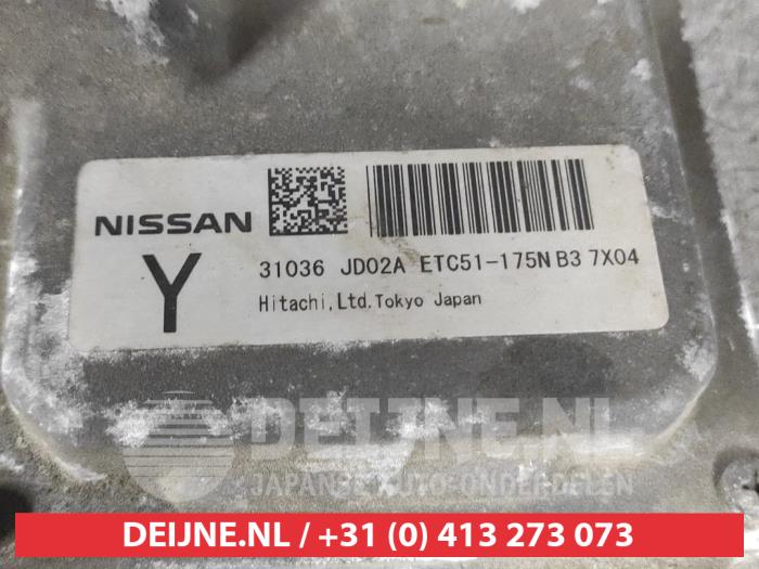 Automatic gearbox computer from a Nissan Qashqai (J10) 2.0 16V 2008
