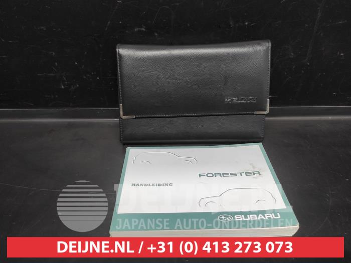 Używane Instrukcja Subaru Forester (SH) 2.0 16V Cena € 25,00 Procedura marży oferowane przez V.Deijne Jap.Auto-onderdelen BV