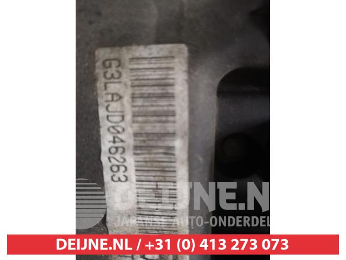 Motor van een Kia Picanto (JA) 1.0 12V 2019