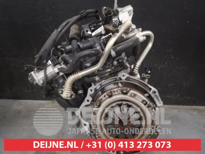 Motor van een Kia Picanto (JA) 1.0 12V 2019