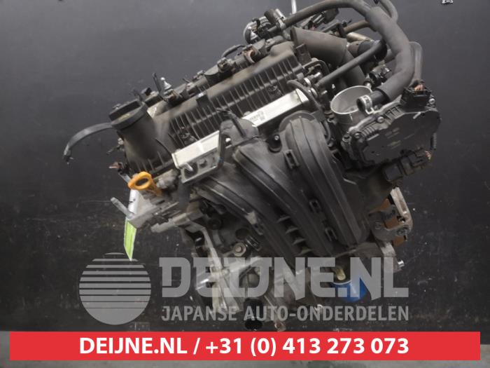 Motor van een Kia Picanto (JA) 1.0 12V 2019