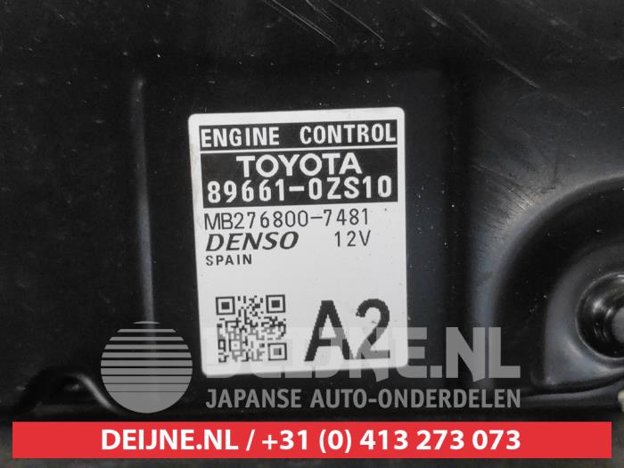 Engine management computer from a Toyota Corolla Touring Sport (E21/EH1) 1.8 16V Hybrid 2021