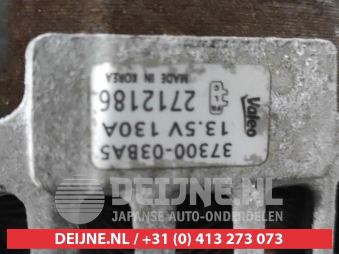 Dynamo van een Kia Rio IV (YB) 1.2 MPI 16V 2021