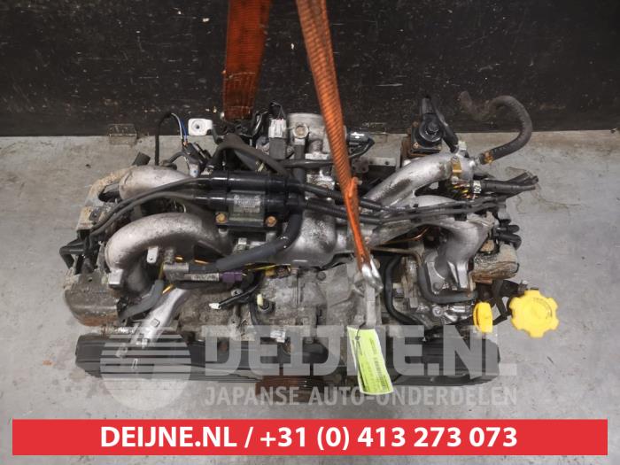 Motor van een Subaru Impreza II Plus (GG) 1.6 16V TS 4x4 2004
