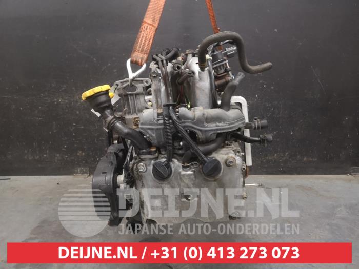 Motor van een Subaru Impreza II Plus (GG) 1.6 16V TS 4x4 2004