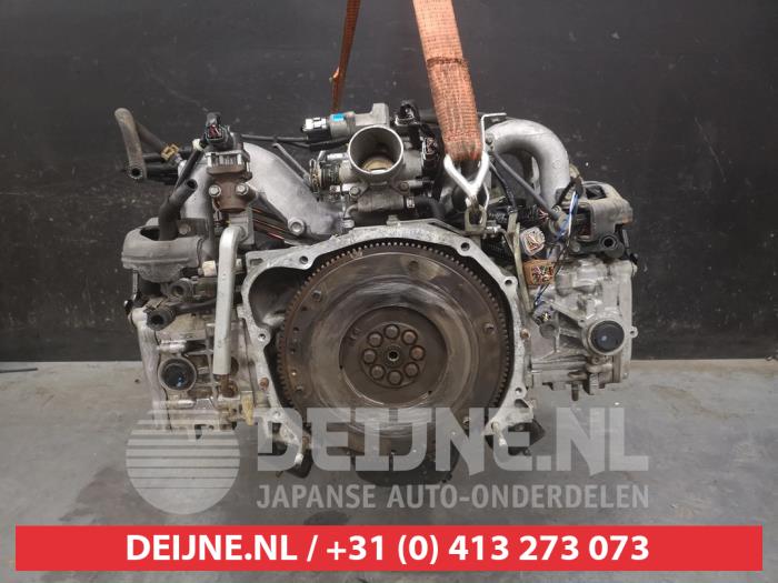 Motor van een Subaru Impreza II Plus (GG) 1.6 16V TS 4x4 2004