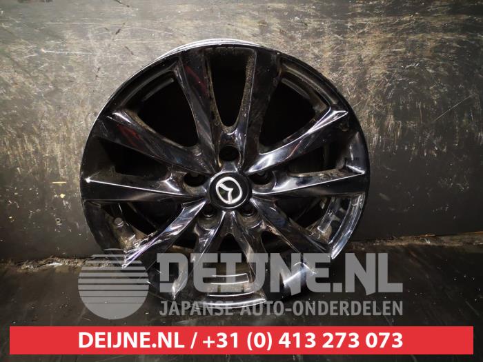 Używane Obrecz Mazda 3 Sport (BP) 2.0 SkyActiv-G 122 Mild Hybrid 16V Cena € 50,00 Procedura marży oferowane przez V.Deijne Jap.Auto-onderdelen BV