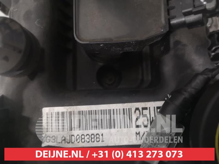 Motor van een Kia Picanto (JA) 1.0 12V 2019