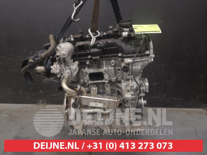 Motor van een Kia Picanto (JA) 1.0 12V 2019