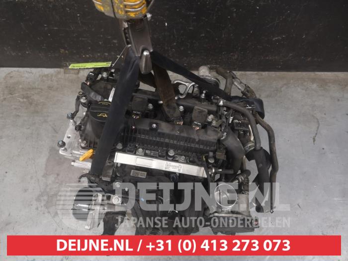 Motor van een Kia Picanto (JA) 1.0 12V 2019