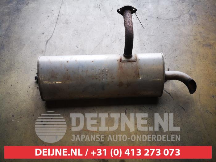Gebrauchte Auspuff Enddämpfer Nissan Qashqai (J11) 1.2 DIG-T 16V Preis € 45,00 Margenregelung angeboten von V.Deijne Jap.Auto-onderdelen BV