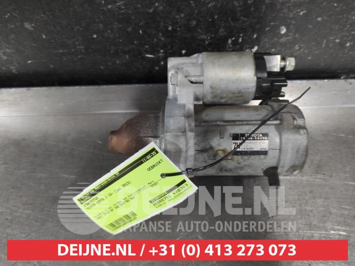 Used Starter Toyota Yaris III (P13) 1.0 12V VVT-i Price € 35,00 Margin scheme offered by V.Deijne Jap.Auto-onderdelen BV