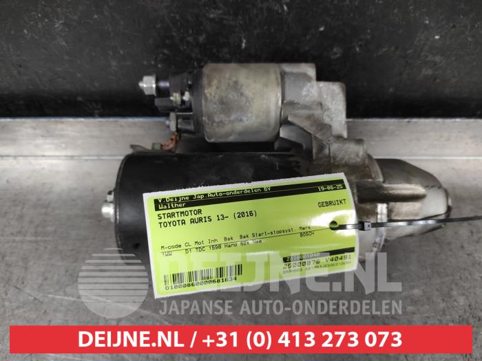 Gebrauchte Starter Toyota Auris (E18) 1.6 D-4D-F 16V Preis auf Anfrage angeboten von V.Deijne Jap.Auto-onderdelen BV