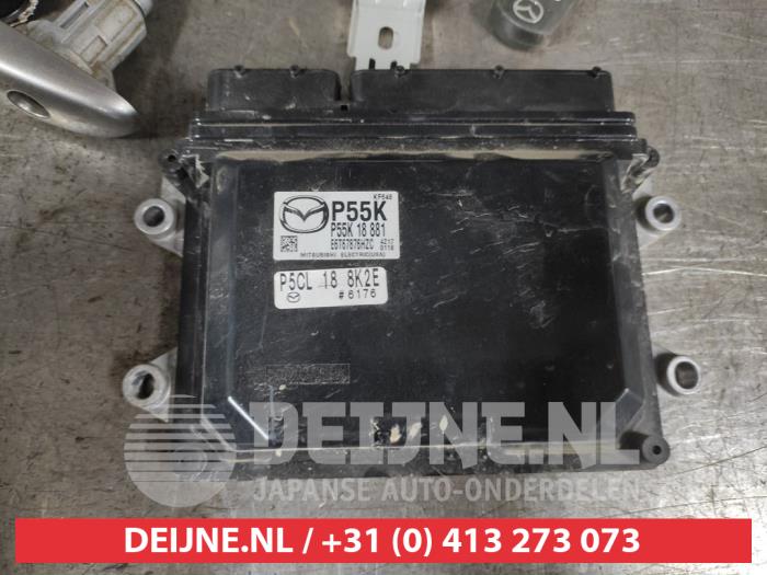 Engine management computer Mazda 2 (DJ/DL), 2014 1.5 SkyActiv-G 90, Hatchback, Petrol, 1.496cc, 66kW (90pk), FWD, P5Y6; P5Y5; P5Y8; P5X0; P5X2, 2014-08, DJ6H5; DJ16H5; DJ16HD (Used)