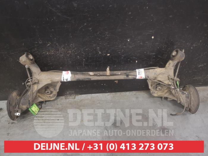 Usagé Train arrière complet Honda Jazz (GK/GP) 1.3 -i-VTEC 16V Prix € 150,00 Règlement à la marge proposé par V.Deijne Jap.Auto-onderdelen BV
