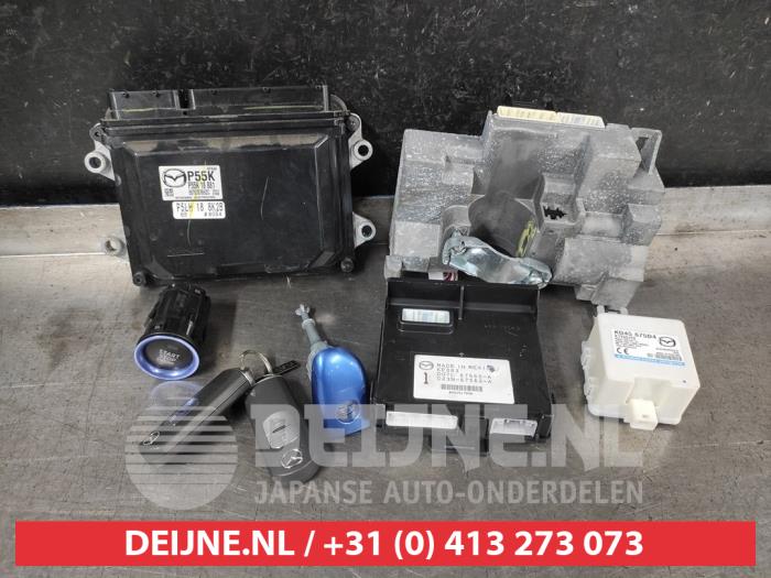Engine management computer Mazda 2 (DJ/DL), 2014 1.5 SkyActiv-G 90, Hatchback, Petrol, 1.496cc, 66kW (90pk), FWD, P5Y6; P5Y5; P5Y8; P5X0; P5X2, 2014-08, DJ6H5; DJ16H5; DJ16HD (Used)