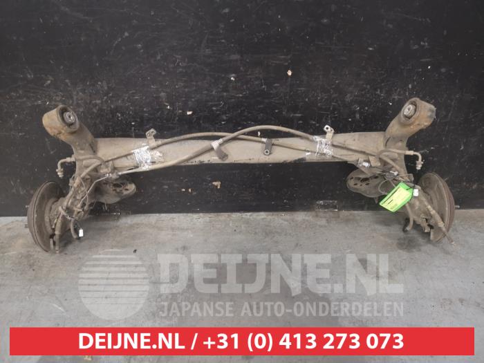 Usagé Train arrière complet Kia Picanto (TA) 1.0 12V Prix € 150,00 Règlement à la marge proposé par V.Deijne Jap.Auto-onderdelen BV