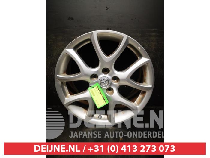 Używane Obrecz Mazda 3 Sport (BL14/BLA4/BLB4) 2.3i MPS Turbo 16V Cena € 75,00 Procedura marży oferowane przez V.Deijne Jap.Auto-onderdelen BV