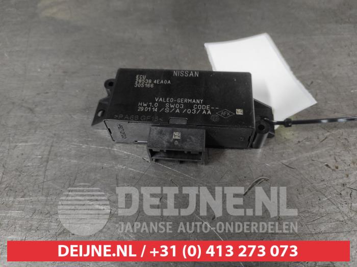 Begagnade PDC-modul Nissan Qashqai (J11) 1.2 DIG-T 16V Pris € 50,00 Marginaltabell erbjuds av V.Deijne Jap.Auto-onderdelen BV