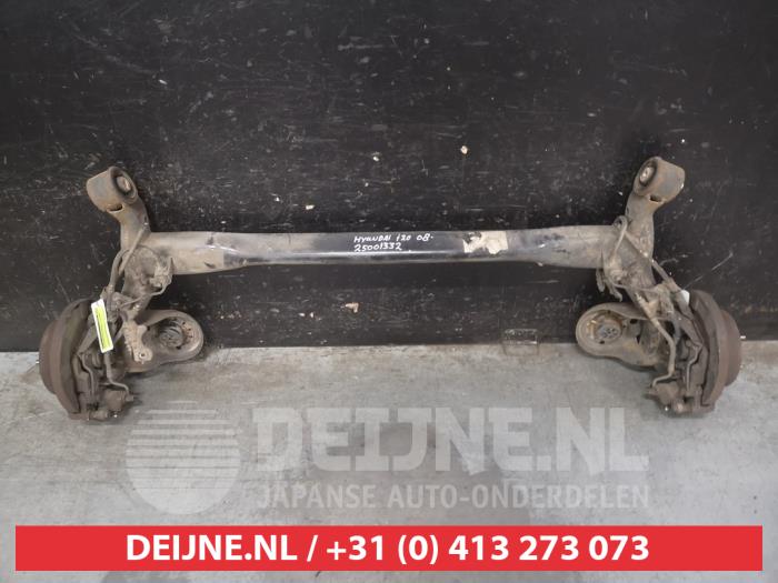 Usagé Train arrière complet Hyundai i20 1.1 CRDi VGT 12V Prix € 100,00 Règlement à la marge proposé par V.Deijne Jap.Auto-onderdelen BV