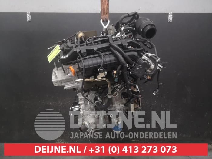 Motor van een Hyundai i20 (BC3) 1.0 T-GDI 100 12V 2021