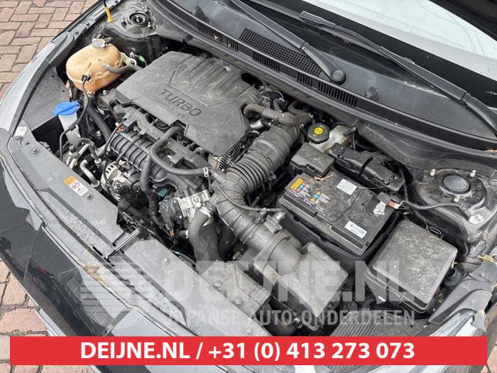 Motor van een Hyundai i20 (BC3) 1.0 T-GDI 100 12V 2021