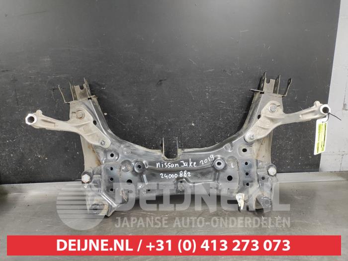 Usados Subchasis Nissan Juke (F16) 1.0 DIG-T 117 12V Precio de solicitud ofrecido por V.Deijne Jap.Auto-onderdelen BV