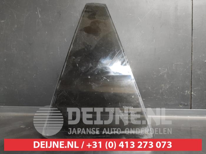 Usados Ventanilla triangular izquierda detrás Toyota RAV4 (A3) 2.0 16V Valvematic 4x4 Precio de solicitud ofrecido por V.Deijne Jap.Auto-onderdelen BV