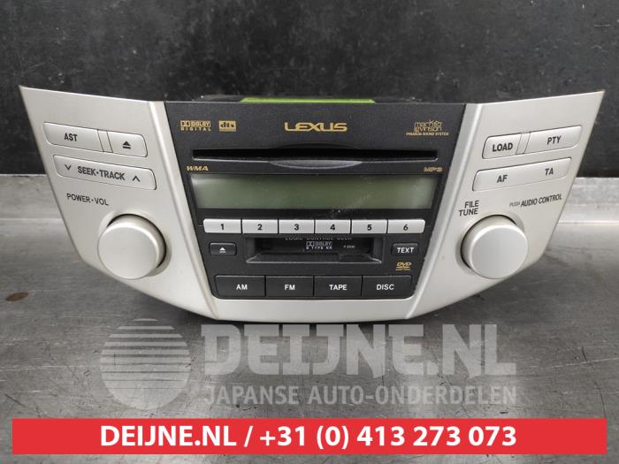 Używane Radio Lexus RX (U3) 400h V6 24V VVT-i 4x4 Cena na żądanie oferowane przez V.Deijne Jap.Auto-onderdelen BV