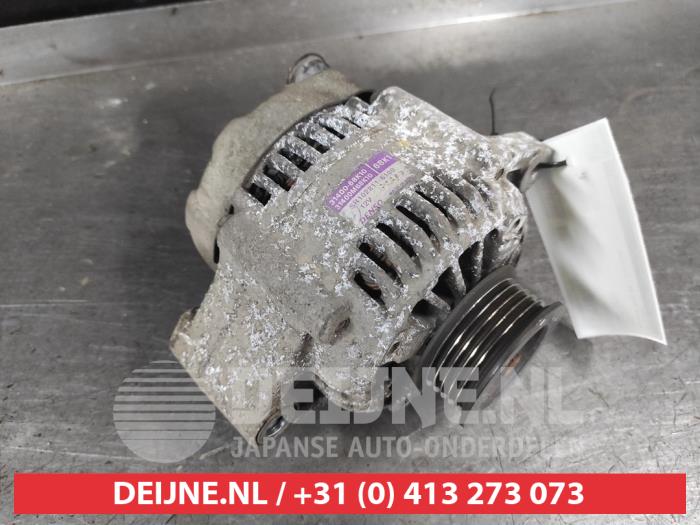 Usagé Dynamo Nissan Pixo (D31S) 1.0 12V Prix € 30,00 Règlement à la marge proposé par V.Deijne Jap.Auto-onderdelen BV