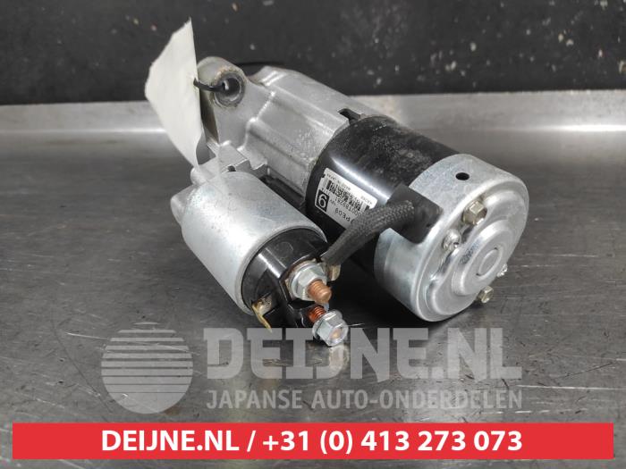 Starter from a Mazda CX-3 (DJ/DK) 2.0 SkyActiv-G 120 2017