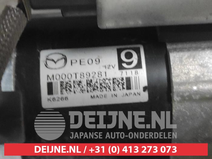 Starter from a Mazda CX-3 (DJ/DK) 2.0 SkyActiv-G 120 2017