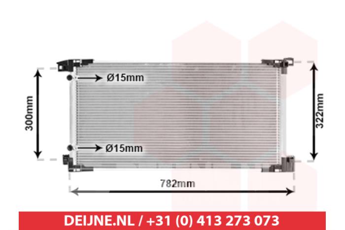 Neue Klima Kondensor Toyota Prius Preis € 133,02 Mit Mehrwertsteuer angeboten von V.Deijne Jap.Auto-onderdelen BV