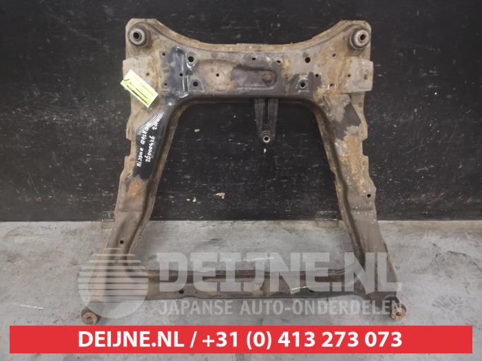 Gebrauchte Unterrahmen Nissan Qashqai (J10) 2.0 16V Preis € 100,00 Margenregelung angeboten von V.Deijne Jap.Auto-onderdelen BV