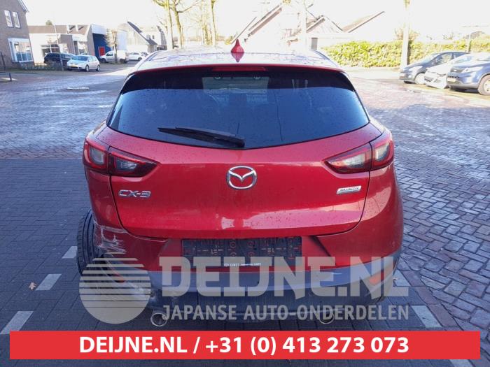 Używane Tylna klapa Mazda CX-3 (DJ/DK) 2.0 SkyActiv-G 120 Cena na żądanie oferowane przez V.Deijne Jap.Auto-onderdelen BV