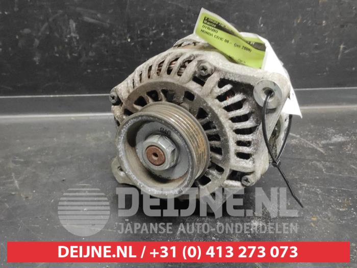 Gebrauchte Dynamo Honda Civic (FK/FN) 1.4 i-Dsi Preis € 40,00 Margenregelung angeboten von V.Deijne Jap.Auto-onderdelen BV