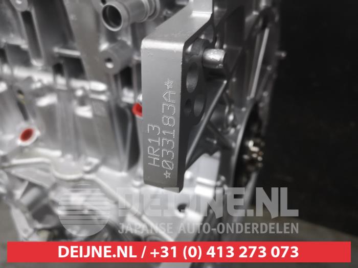 Motor van een Nissan Qashqai (J11) 1.3 DIG-T 140 16V 2019