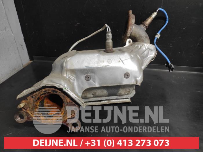 Katalysator Nissan Qashqai (J11), 2013 / 2021 1.2 DIG-T 16V, SUV, Benzin, 1.197cc, 85kW (116pk), FWD, HRA2DDT, 2013-11 / 2018-08, J11D (Gebraucht)