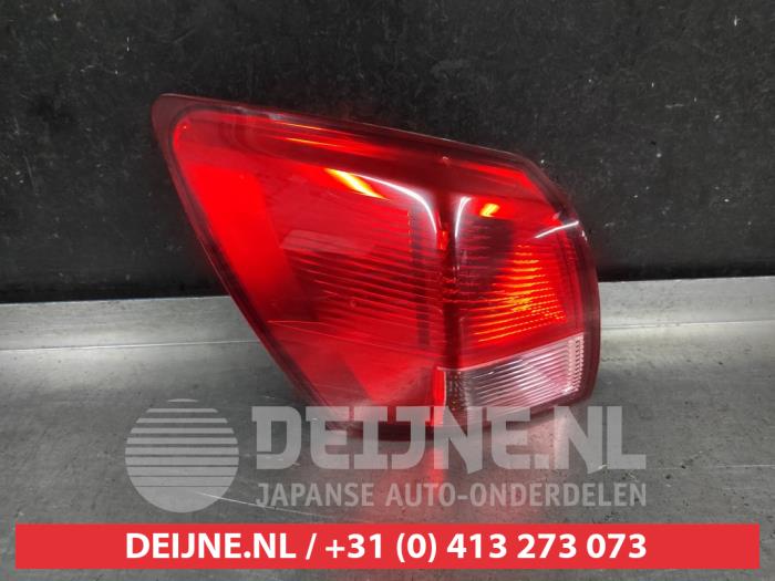 Begagnade Baklykta, vänster Nissan Qashqai (J10) 1.6 16V Pris € 75,00 Marginaltabell erbjuds av V.Deijne Jap.Auto-onderdelen BV