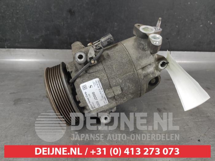 Usagé Compresseur de clim Nissan Qashqai (J10) 1.6 16V Prix € 150,00 Règlement à la marge proposé par V.Deijne Jap.Auto-onderdelen BV
