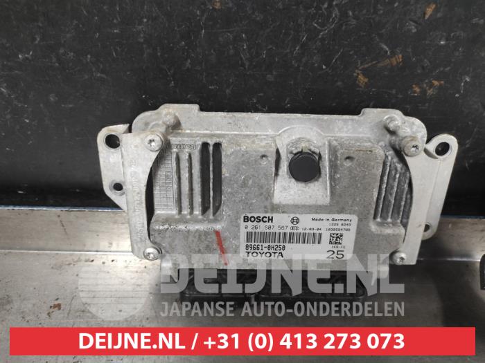 Used Engine management computer Toyota Aygo (B10) 1.0 12V VVT-i Price on request offered by V.Deijne Jap.Auto-onderdelen BV