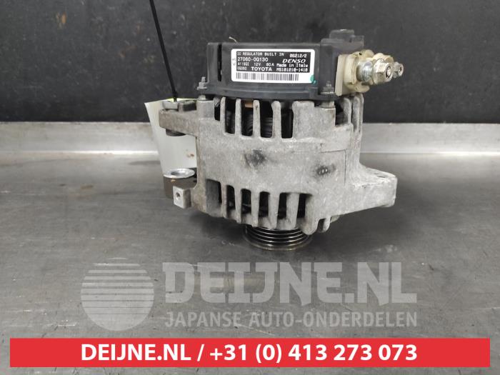 Begagnade Dynamo Toyota Aygo (B10) 1.0 12V VVT-i Pris på förfrågan erbjuds av V.Deijne Jap.Auto-onderdelen BV