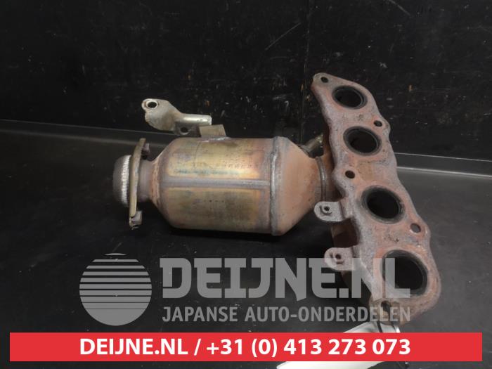 Katalysator Toyota Yaris (P1), 1999 / 2005 1.3 16V VVT-i, Fließheck, Benzin, 1.298cc, 64kW (87pk), FWD, 2SZFE, 2002-04 / 2005-09, SCP12 (Gebraucht)