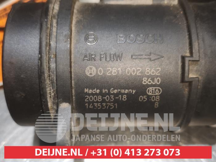 Luftmengenmesser van een Suzuki Splash 1.3 DDiS 16V 2008